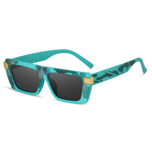 Dervin UV Protection Rectangular Sunglasses for Men & Women - Dervin