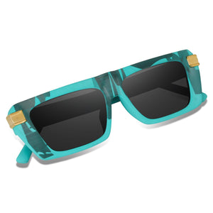 Dervin UV Protection Rectangular Sunglasses for Men & Women - Dervin