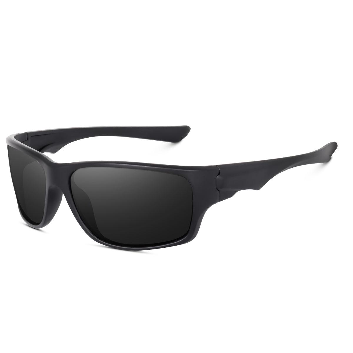 Dervin UV Protected Polarized Sports Sunglasses for Men and Women Driv