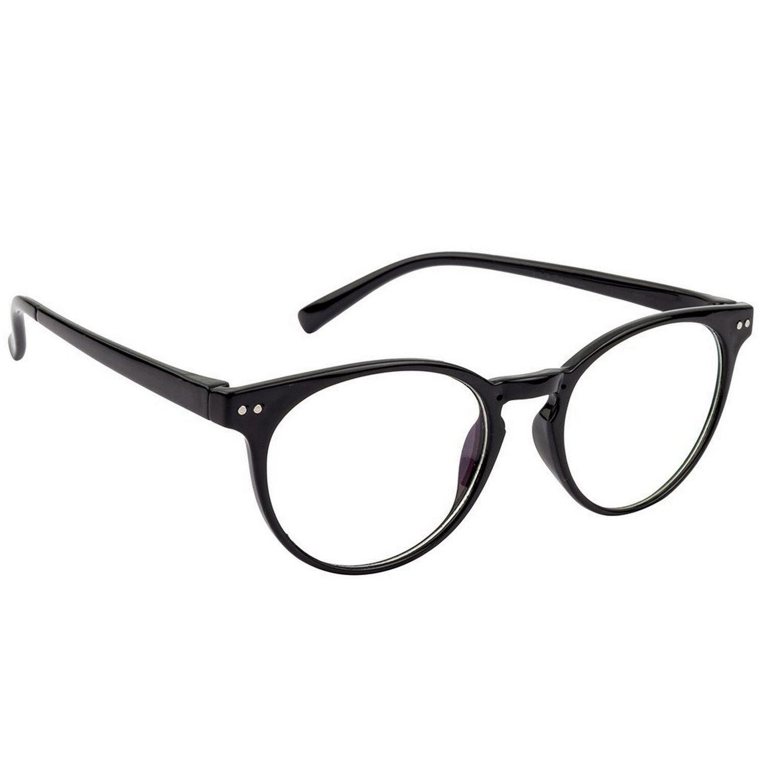 Dervin Unisex Oval Sunglasses Frame (White) - Dervin