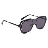 UV Protected Integrated Retro Oversized Sunglasses for Men and Women - Dervin