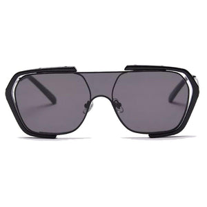 UV Protected Integrated Retro Oversized Sunglasses for Men and Women - Dervin