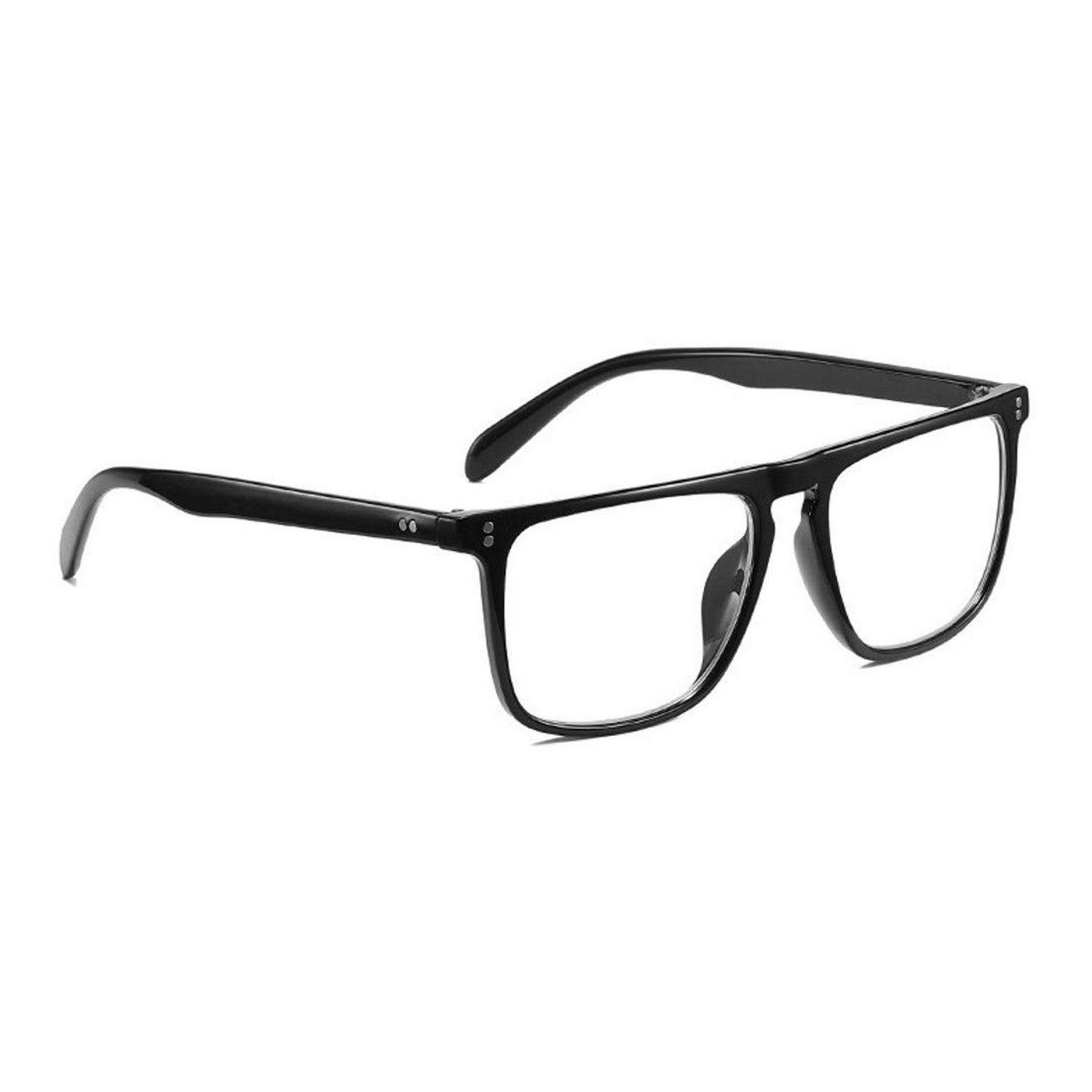 Blue Light Blocking Blue Cut anti-glare Square Eyeglasses, Robert Downey Jr Frame for Eye Protection from UV by Computer/Tablet/Laptop/Mobile - Dervin