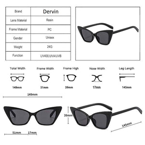 Dervin UV Protected Cat Eye Sunglasses for Women inspired by Priyanka Chopra - Dervin