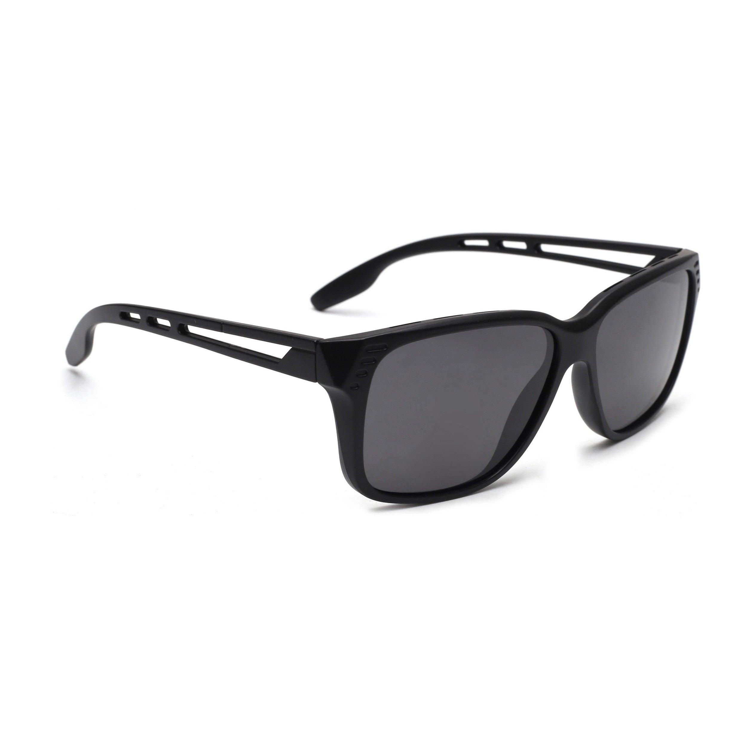 Dervin UV Protection Lightweight Square shaped Polarized Sunglasses for Men and women - Dervin