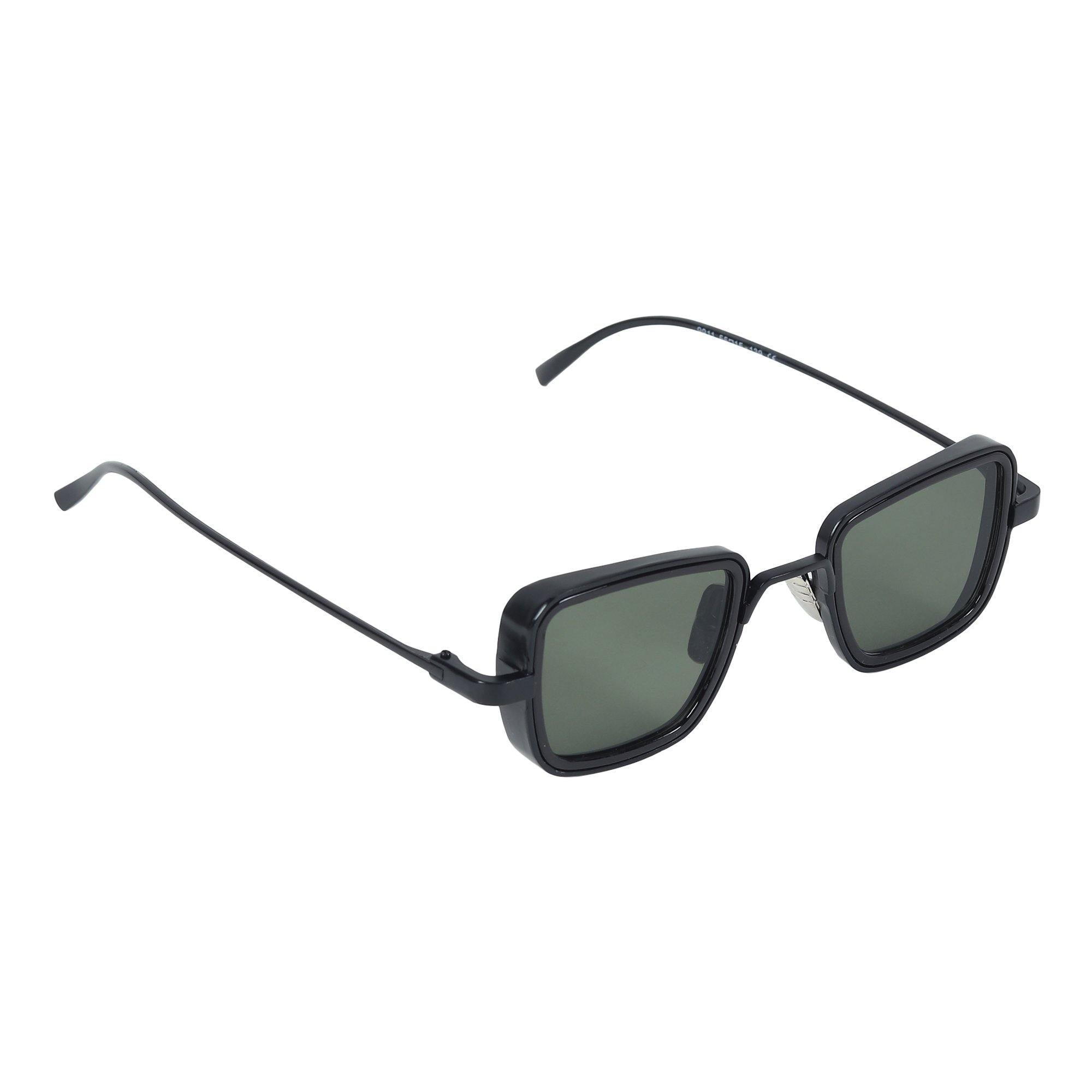 Dervin Kabir Singh Square Sunglasses (Green) - Dervin