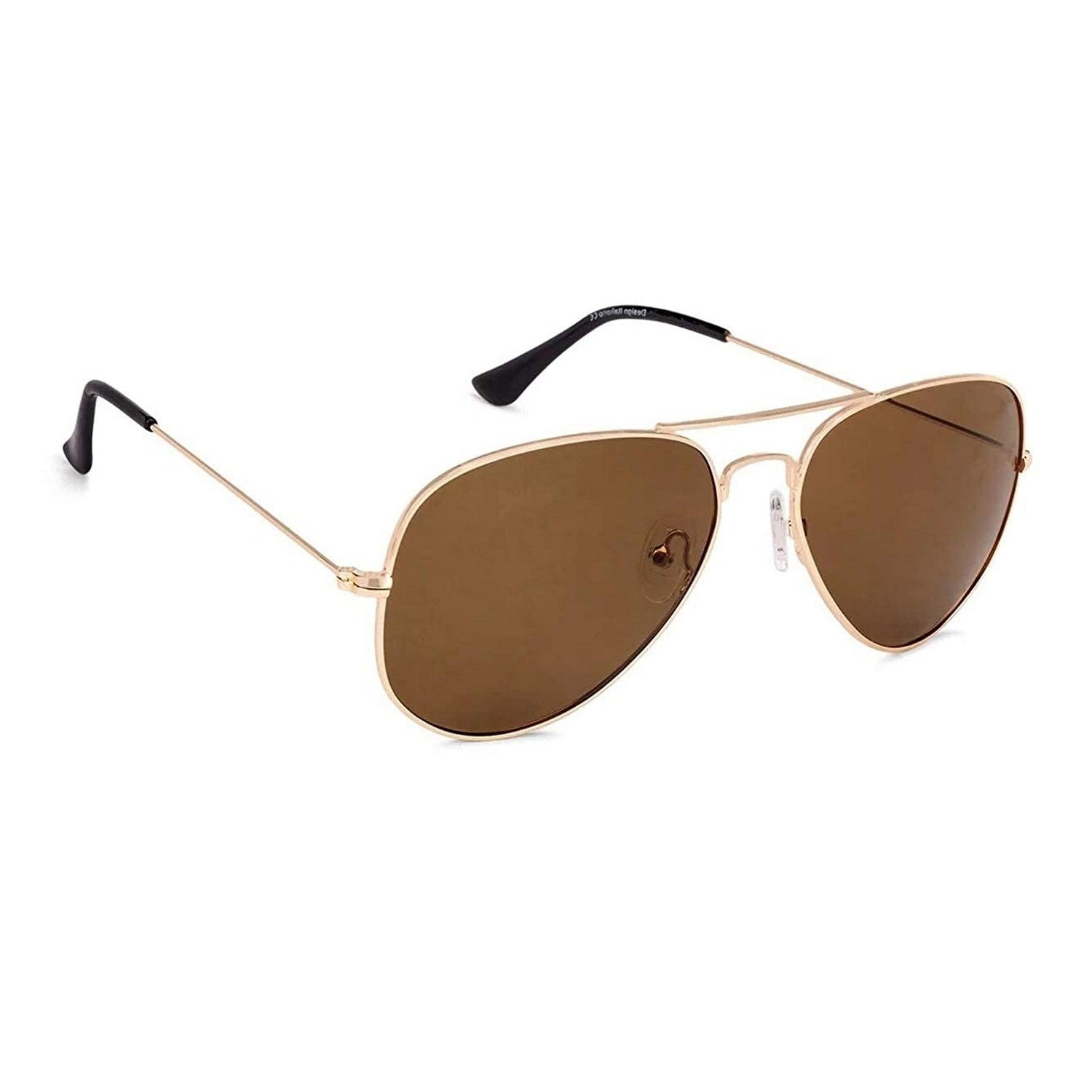 Dervin Unisex Aviator Sunglasses (Glass Lens) - Dervin