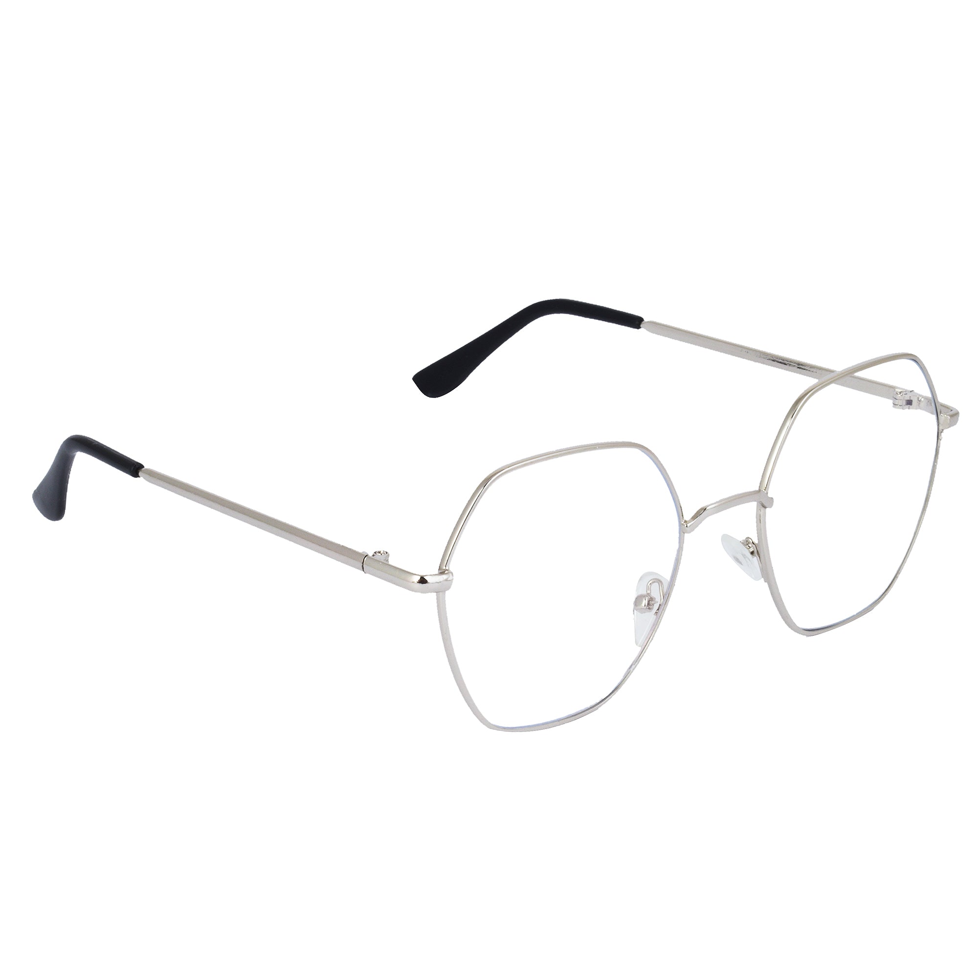 Hexagon Spectacle Frame for Men and Women - Dervin