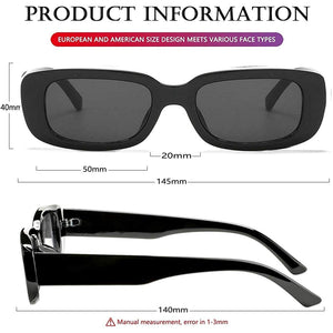 Rectanglular Sunglasses for Women - Dervin